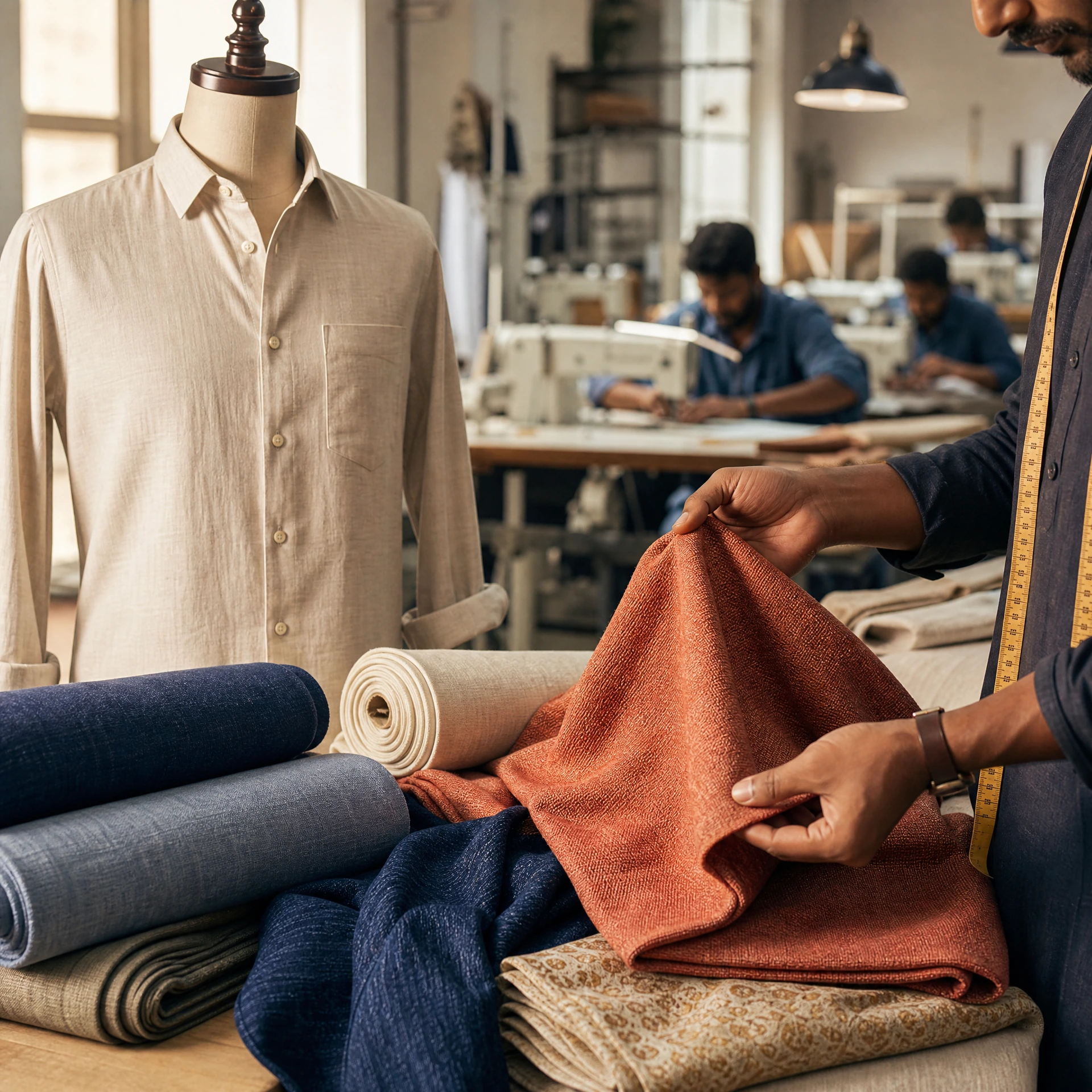Textile export unit floor